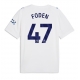 Manchester City Phil Foden #47 Rezervni Dres 2026-27 Kratak Rukav Manchester City Phil Foden #47 Rezervni Dres 2026-27 Kratak Rukav
